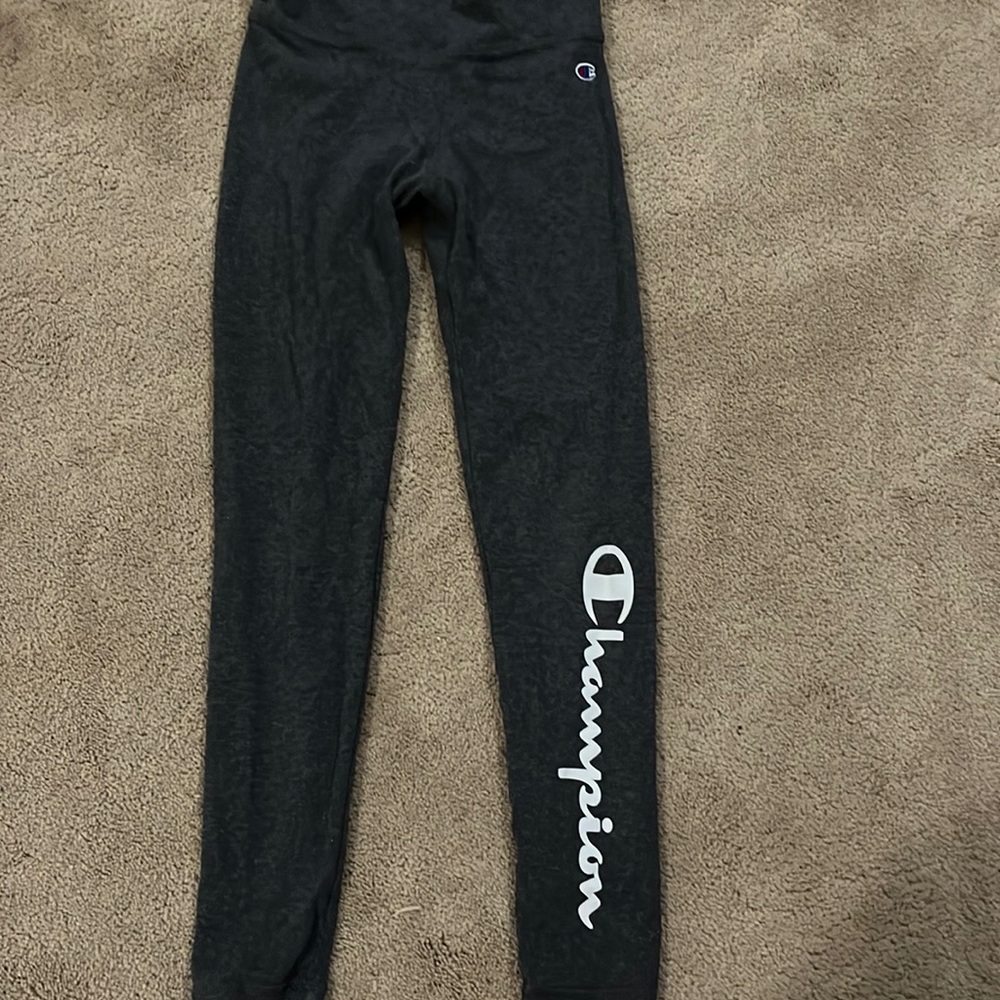 Kids Champion Athletic Wear Leggings Girls M